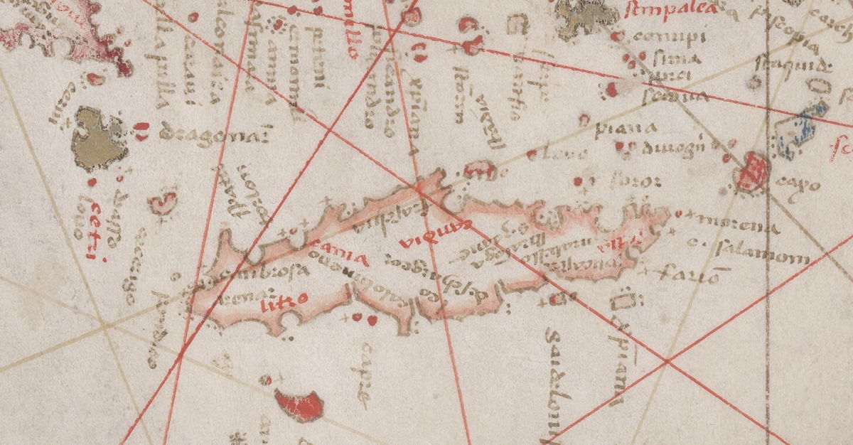 1545 Carte nautique de la Mer Méditerranée et de l'Océan Atlantique nord-est : Agnese_Battista.jpg